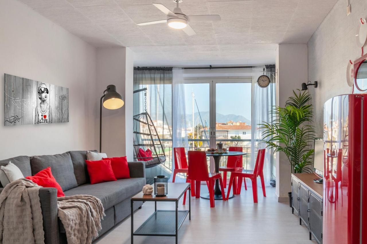 Estudio En 1ª Linea Con Vistas Al Puerto Deportivo By Insidehome Empuriabrava Dış mekan fotoğraf