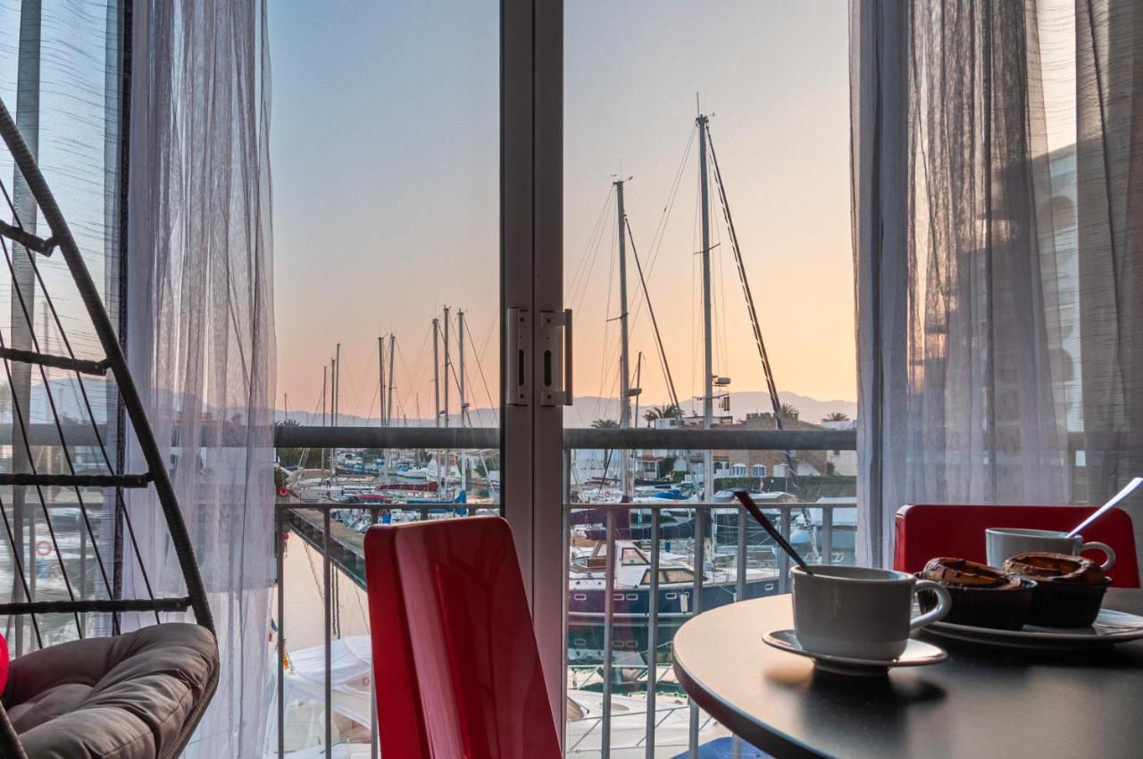Estudio En 1ª Linea Con Vistas Al Puerto Deportivo By Insidehome Empuriabrava Dış mekan fotoğraf