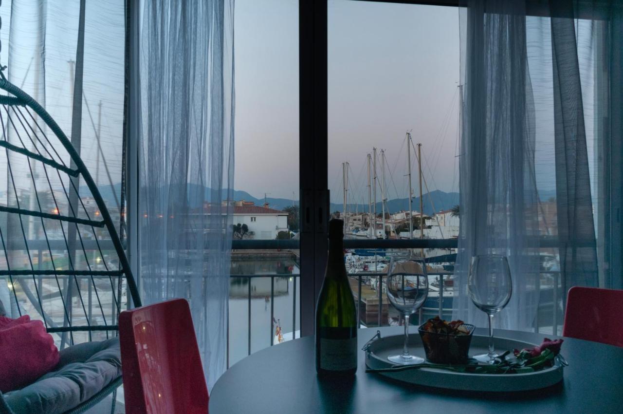 Estudio En 1ª Linea Con Vistas Al Puerto Deportivo By Insidehome Empuriabrava Dış mekan fotoğraf