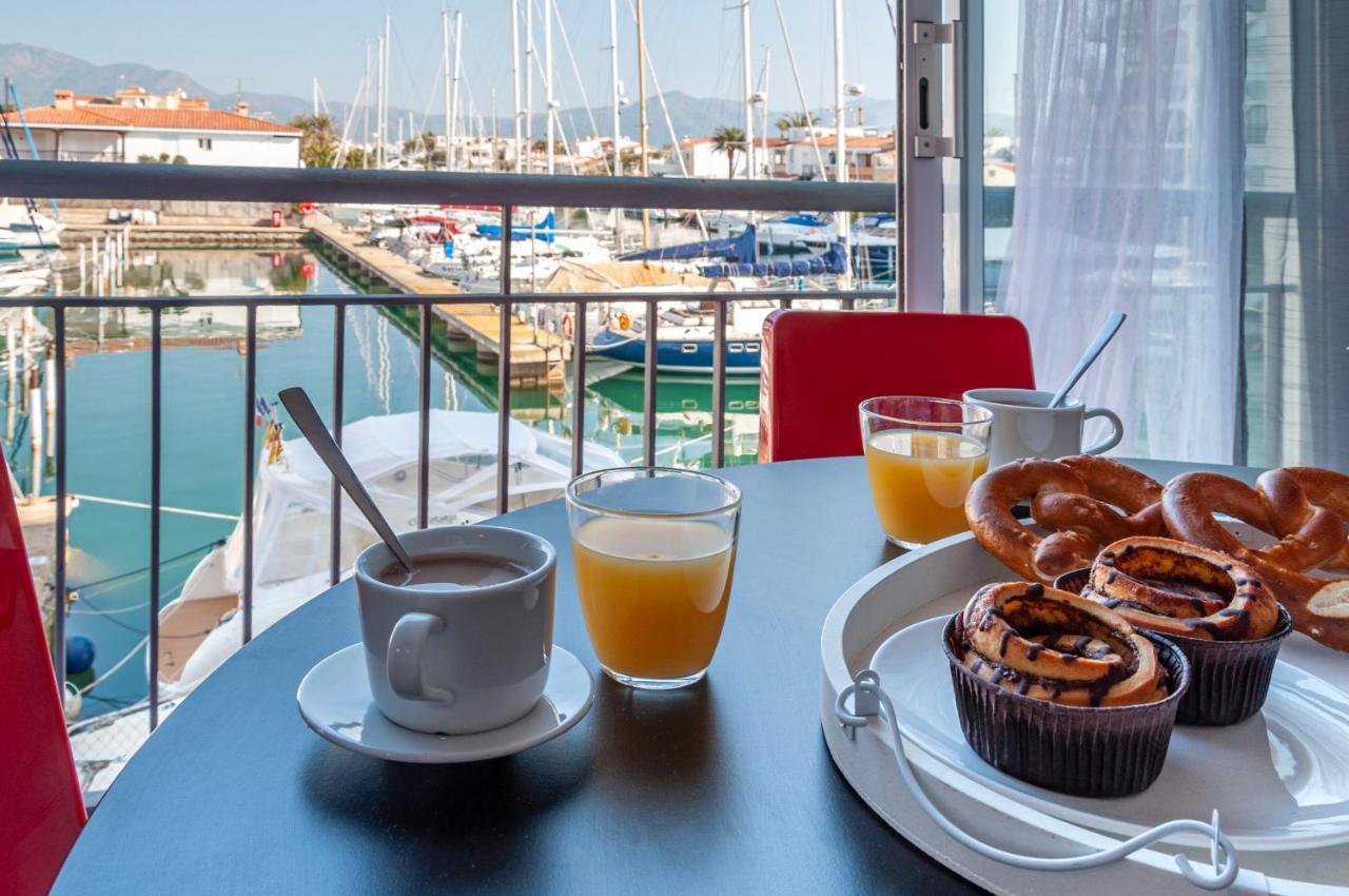 Estudio En 1ª Linea Con Vistas Al Puerto Deportivo By Insidehome Empuriabrava Dış mekan fotoğraf