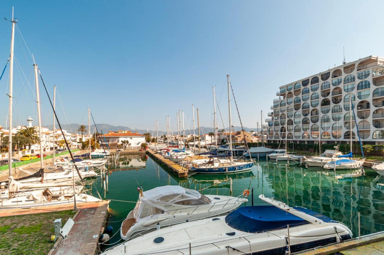 Estudio En 1ª Linea Con Vistas Al Puerto Deportivo By Insidehome Empuriabrava Dış mekan fotoğraf
